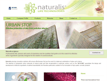 Tablet Screenshot of naturalislife.com